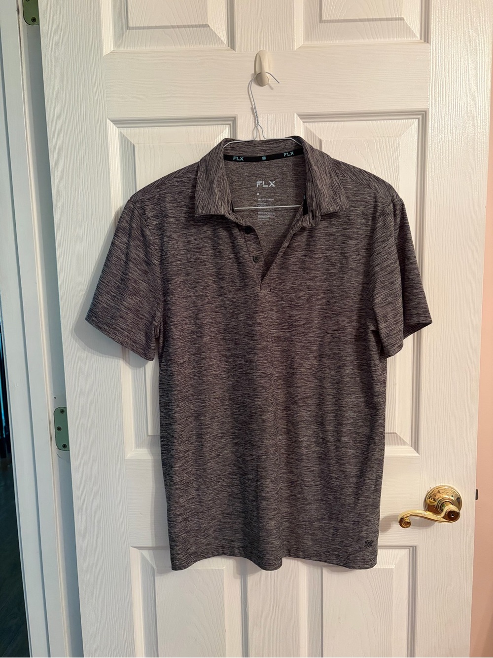 adidas Men’s Charcoal Heather Polo